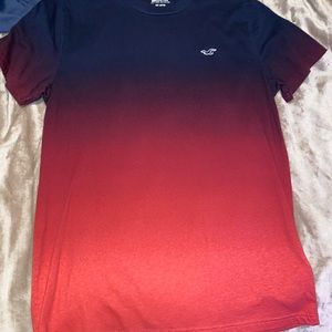 Red/blue medium Hollister shirt